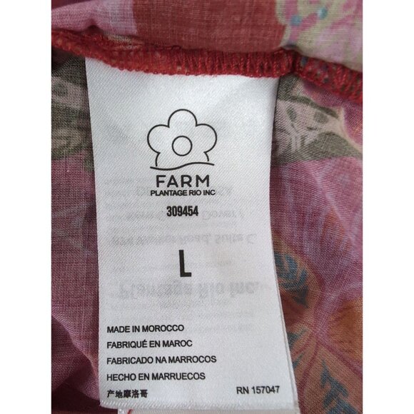 FARM Rio Red Multicolor Blouse - Picture 8 of 10